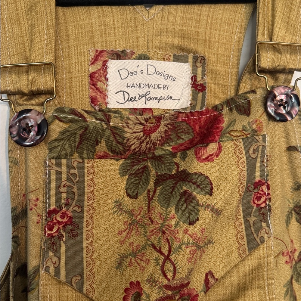 Dees Designs Handmade Printed Overalls - Picture 2 of 11